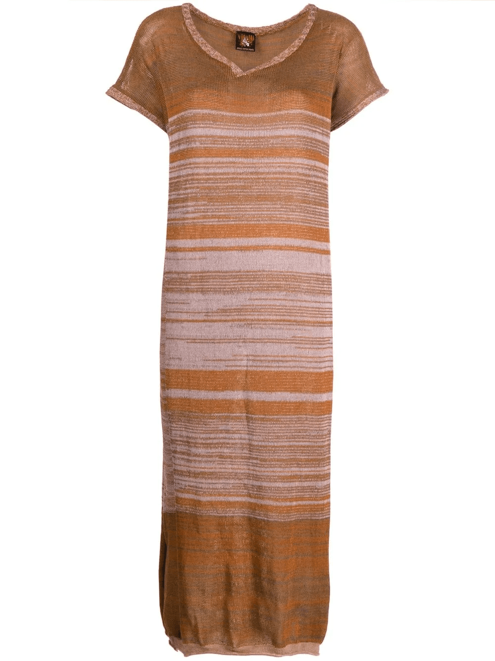marl-knit shift dress - Image 1
