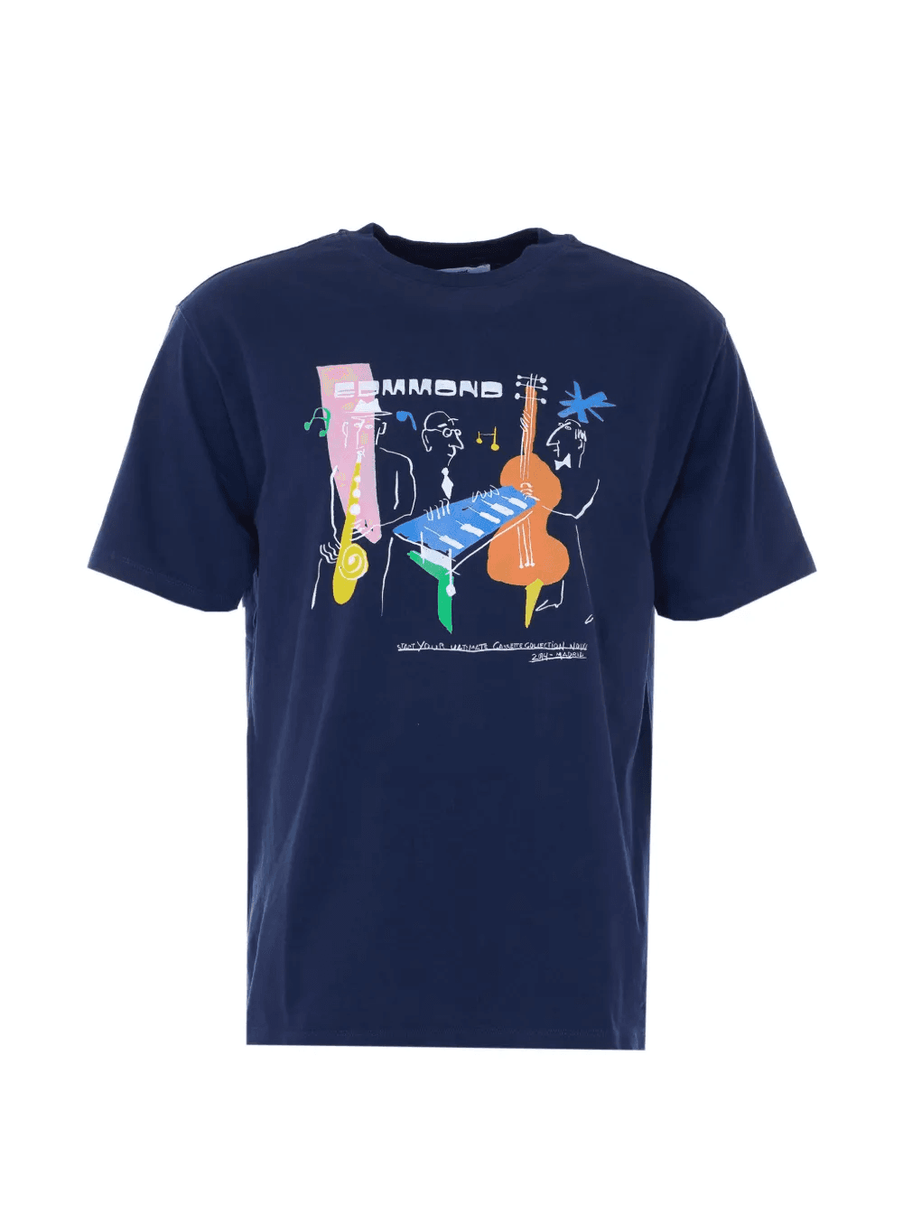 Cassete printed crew-neck T-shirt - Image 1