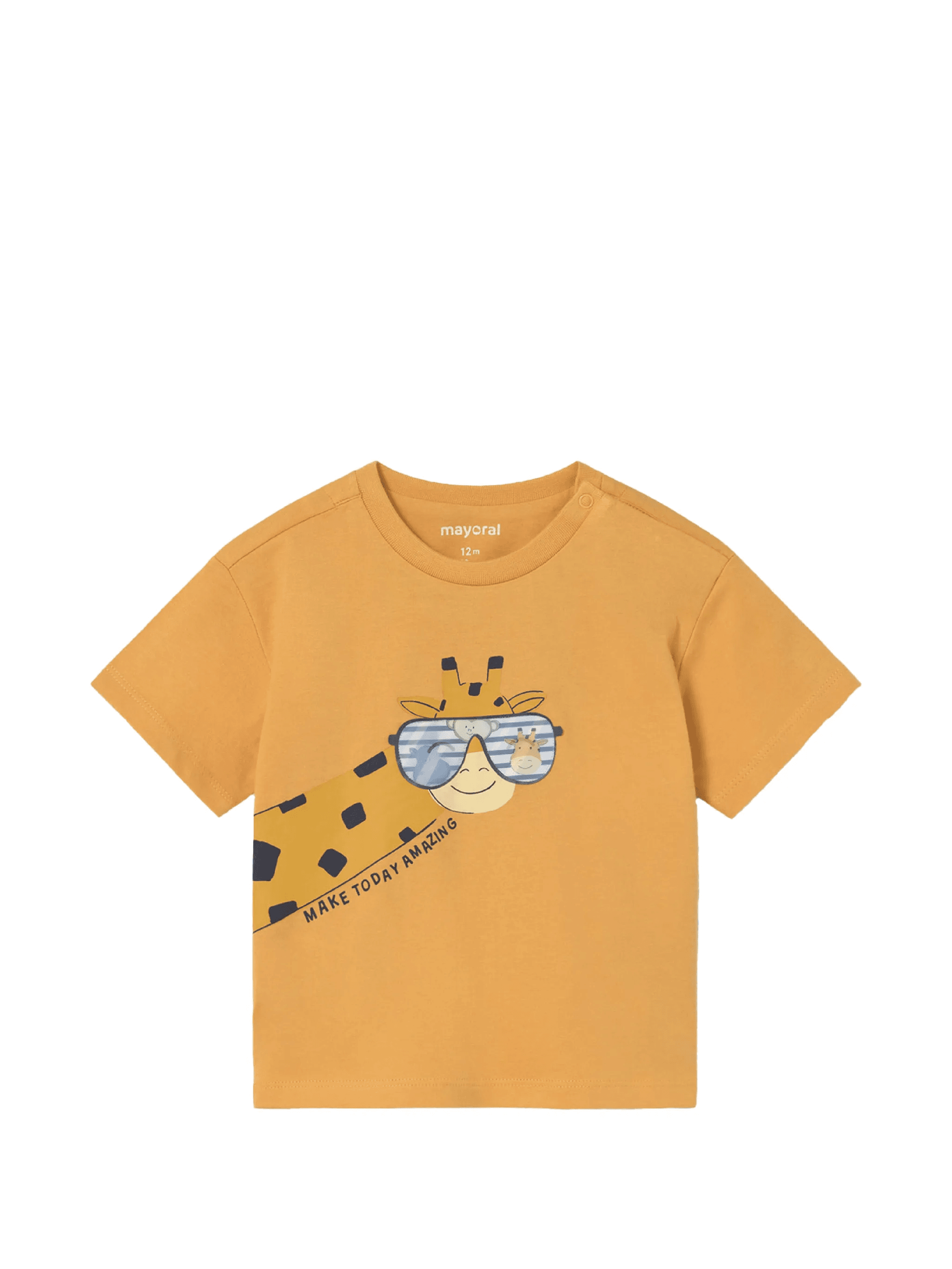 giraffe graphic T-shirt - Image 1