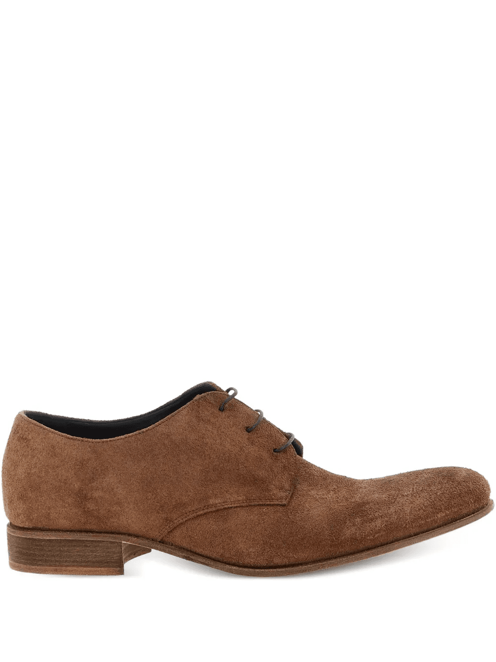 suede-leather lace-up shoes - Image 1