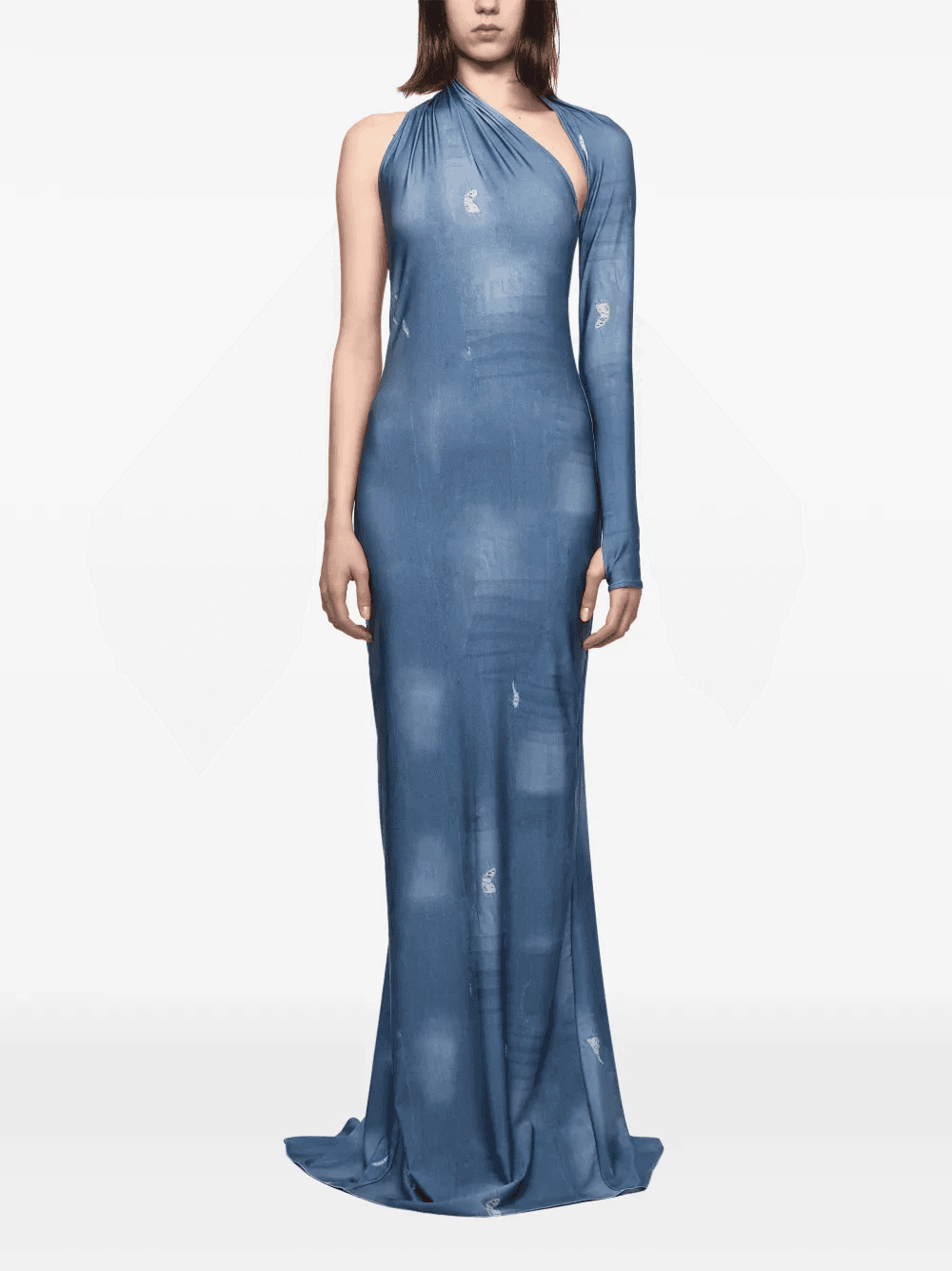 one-shoulder maxi dress - Image 1