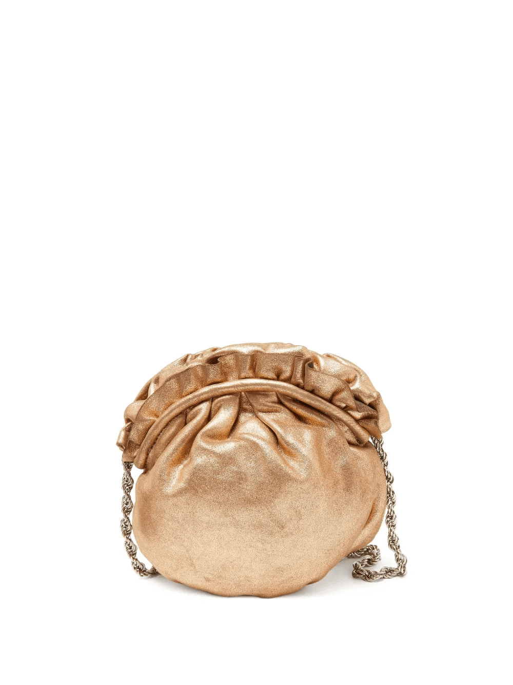 pre-owned ruched shoulder bag - Image 1