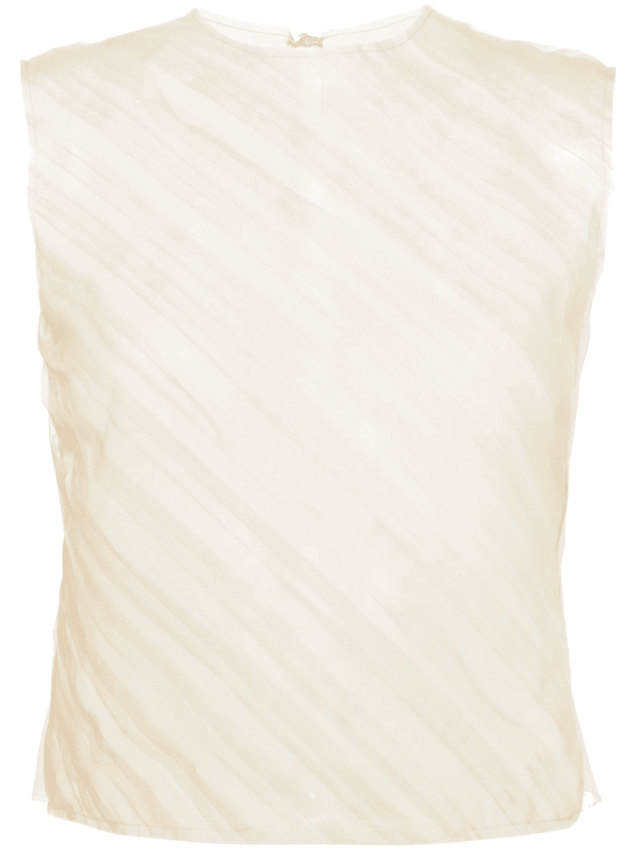 pleated tulle tank top - Image 1