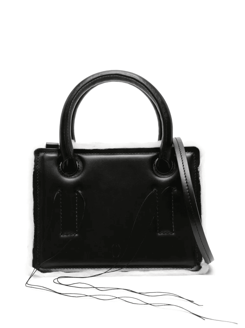 mini Otto leather tote bag - Image 1