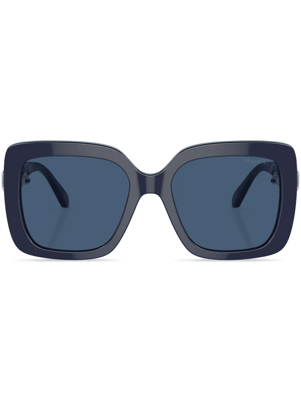 crystal-embellished square-frame sunglasses - Image 1