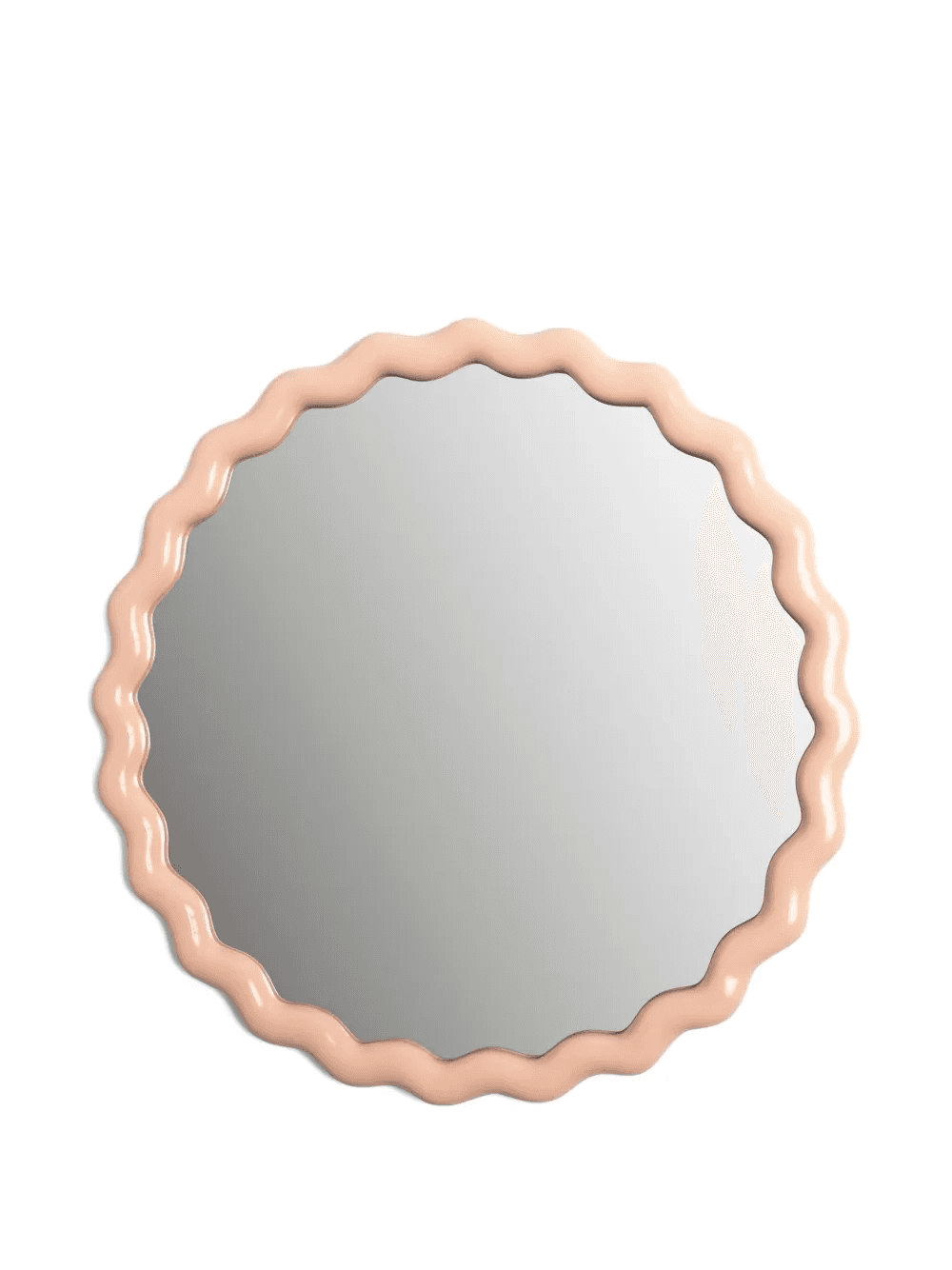 Zigzag round mirror (50cm) - Image 1