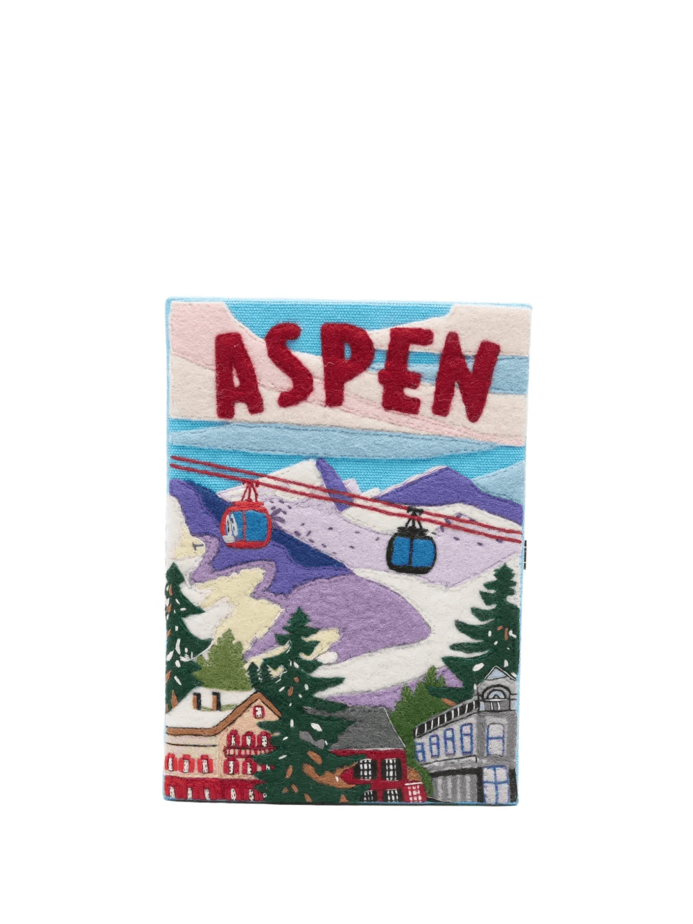 Aspen embroidered mini bag - Image 1