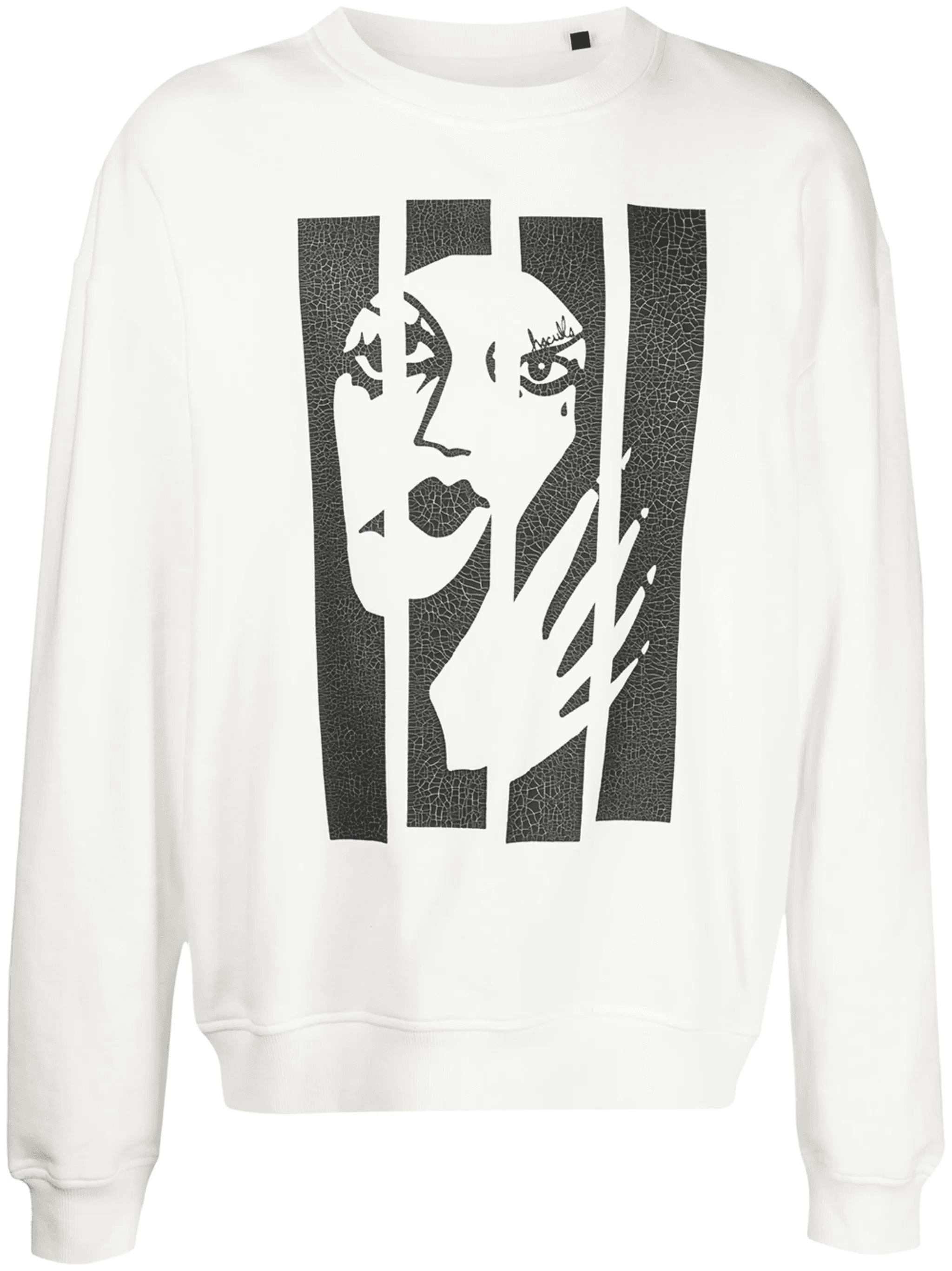 broken witch print sweatshirt - Image 1