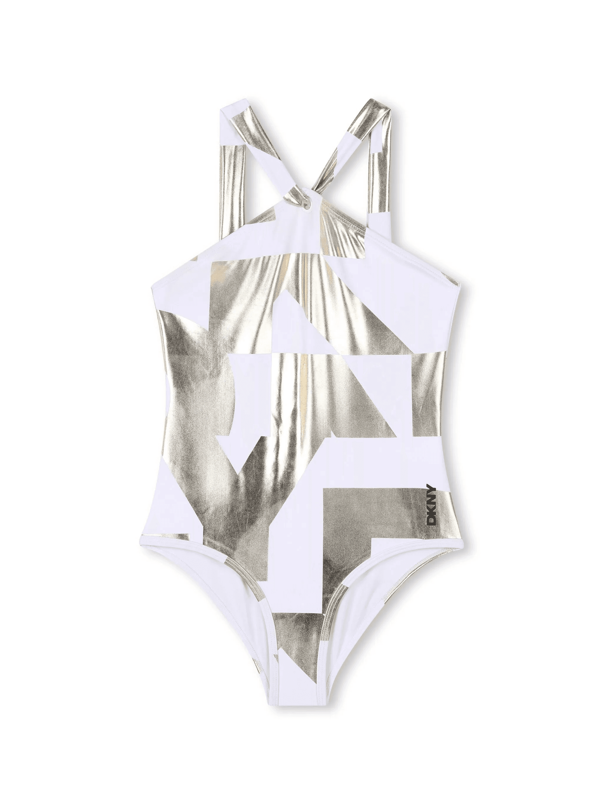 logo-print swimsuit - Image 1