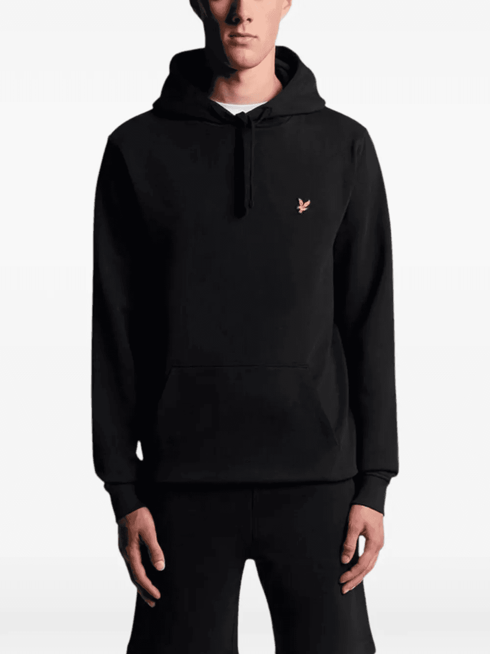 logo-patch hoodie - Image 1
