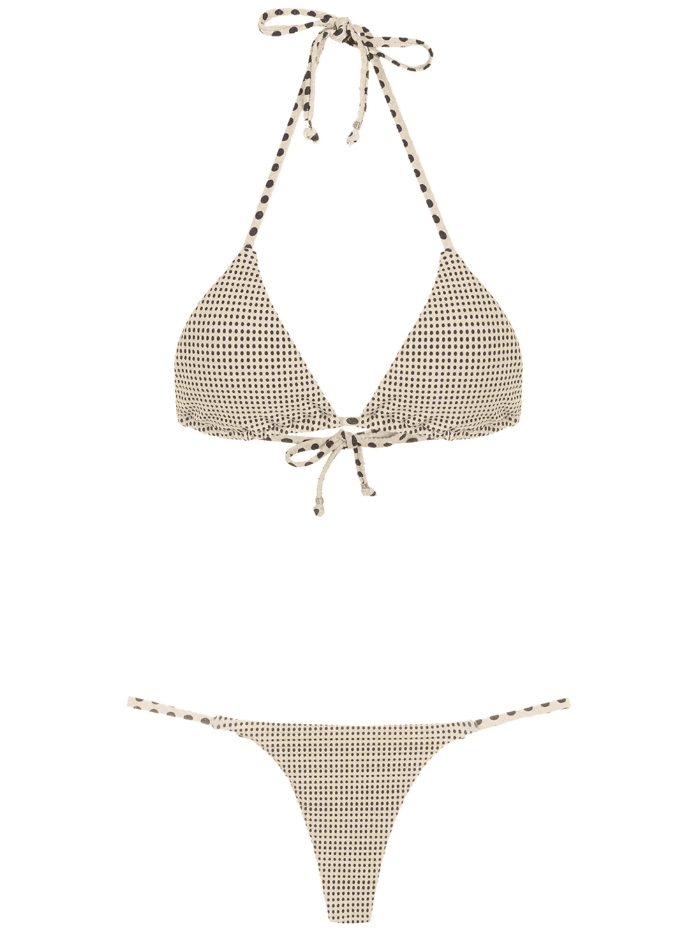 polka-dot print bikini - Image 1