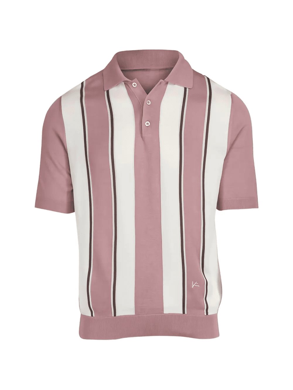 striped polo shirt - Image 1