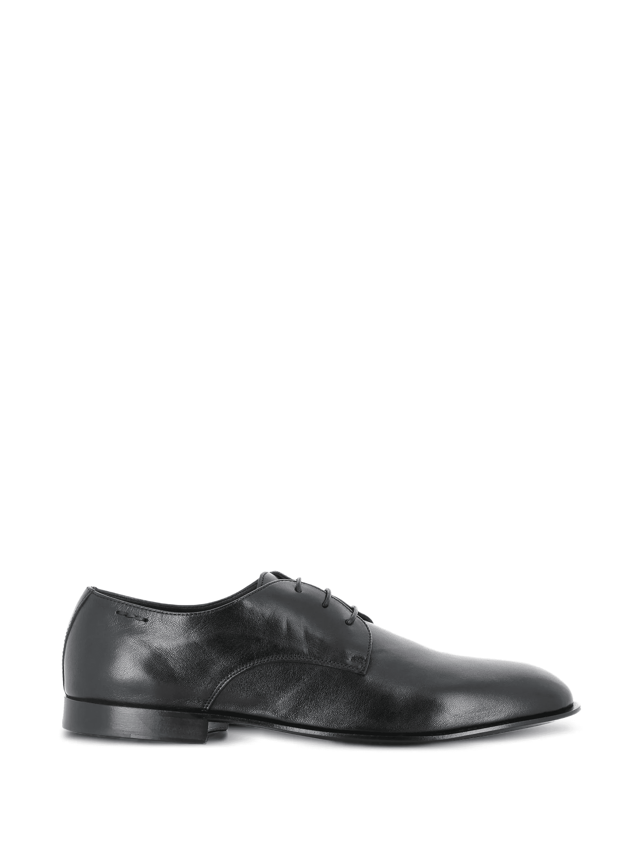 lace-up leather Derby shoes - Image 1