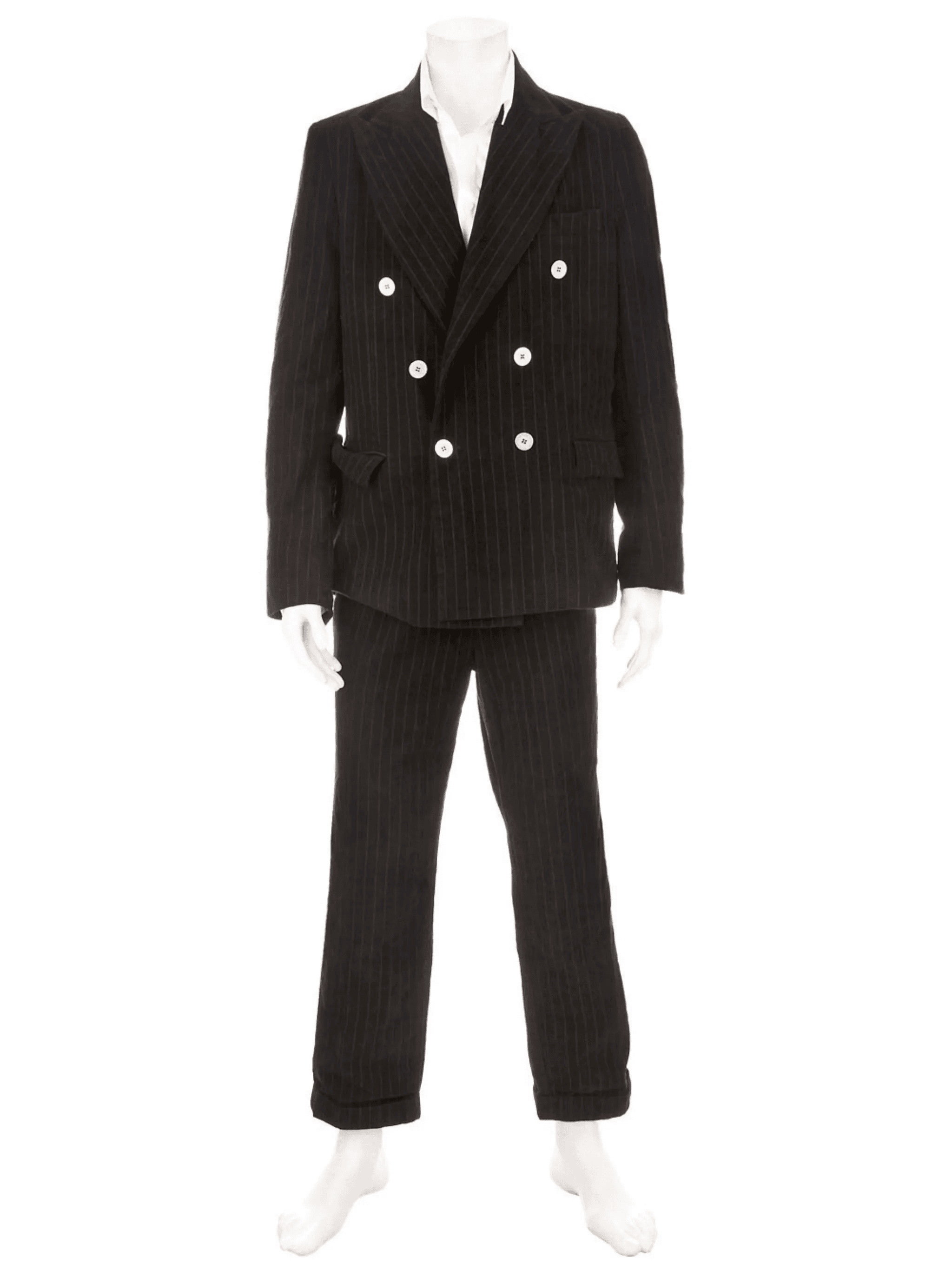 Jacket with pin stripes - Image 1