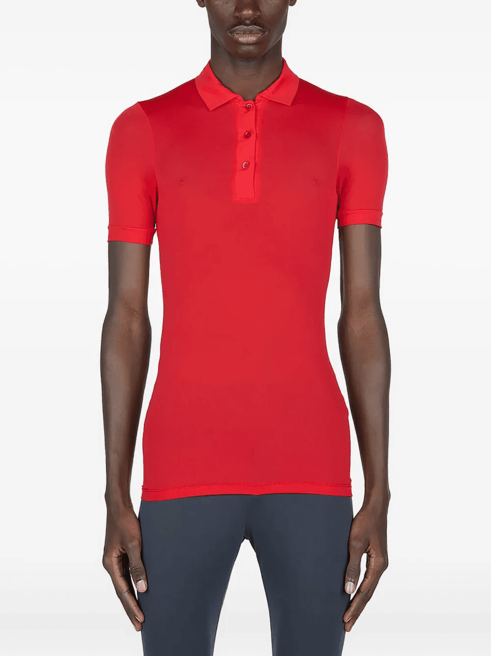 buttoned polo shirt - Image 1