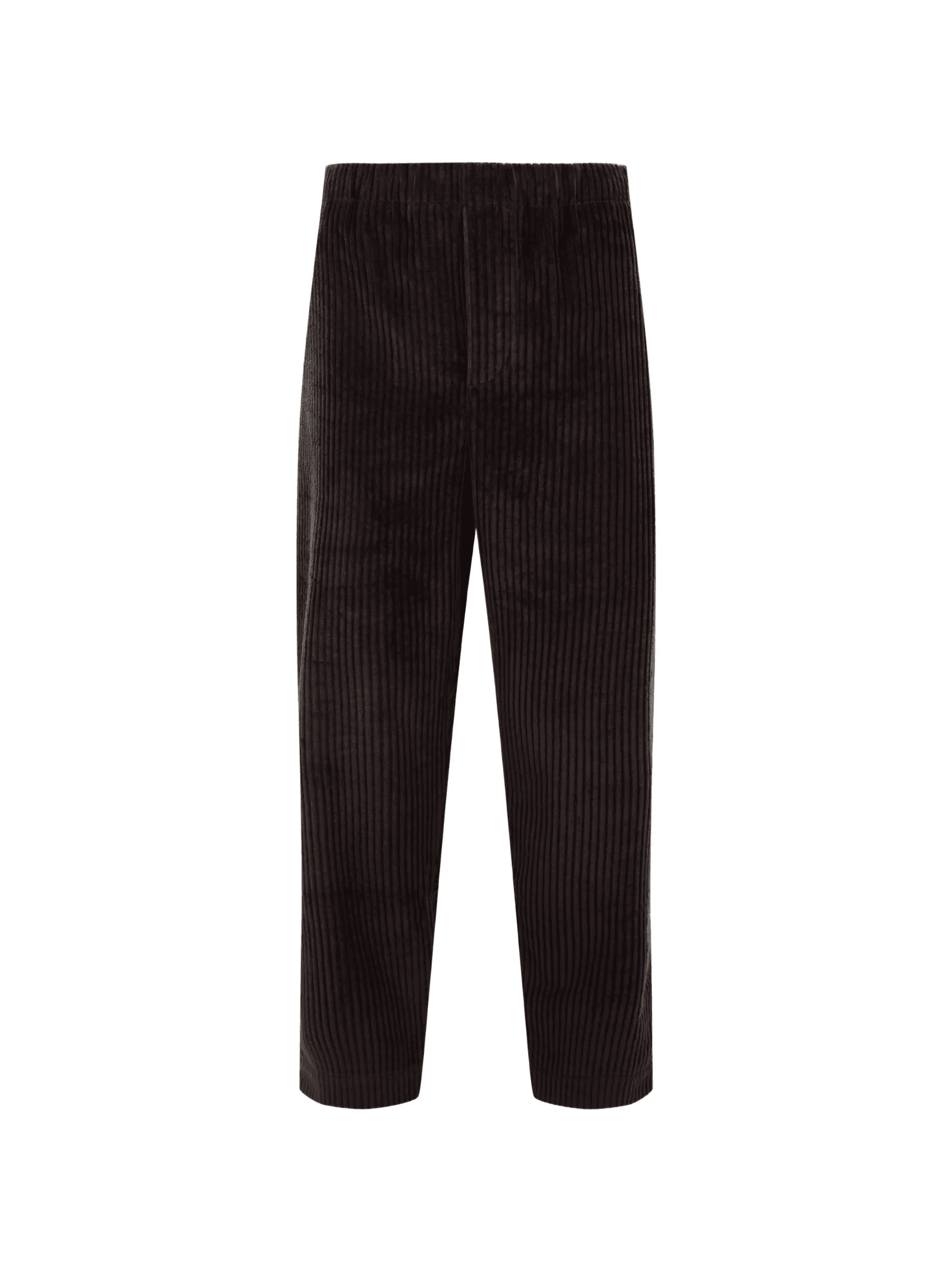 corduroy drawstring trousers - Image 1