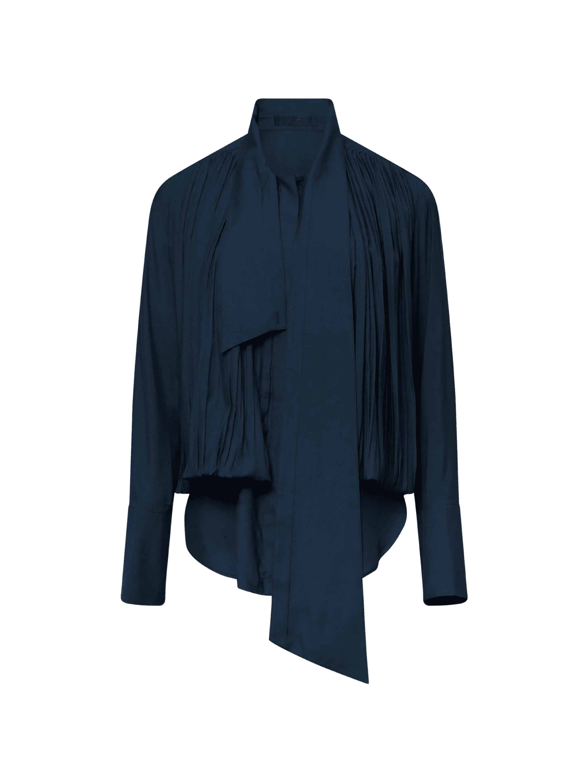 pleated tie shirt - Image 1
