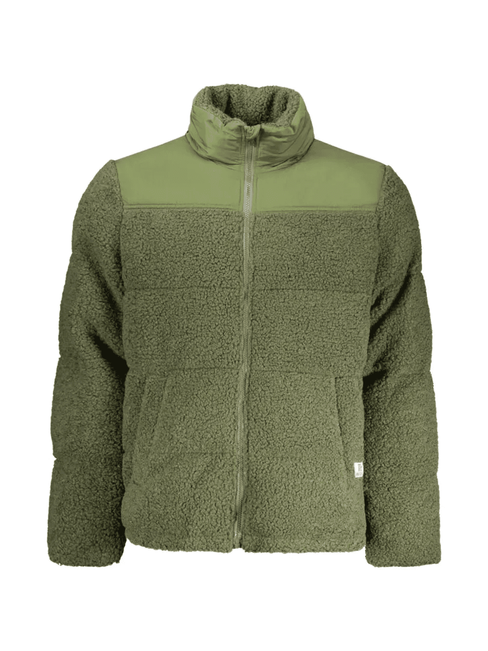 teddy panelled jacket - Image 1