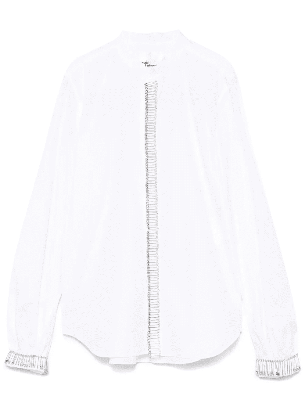 safety-pin embellished shirt - Image 1