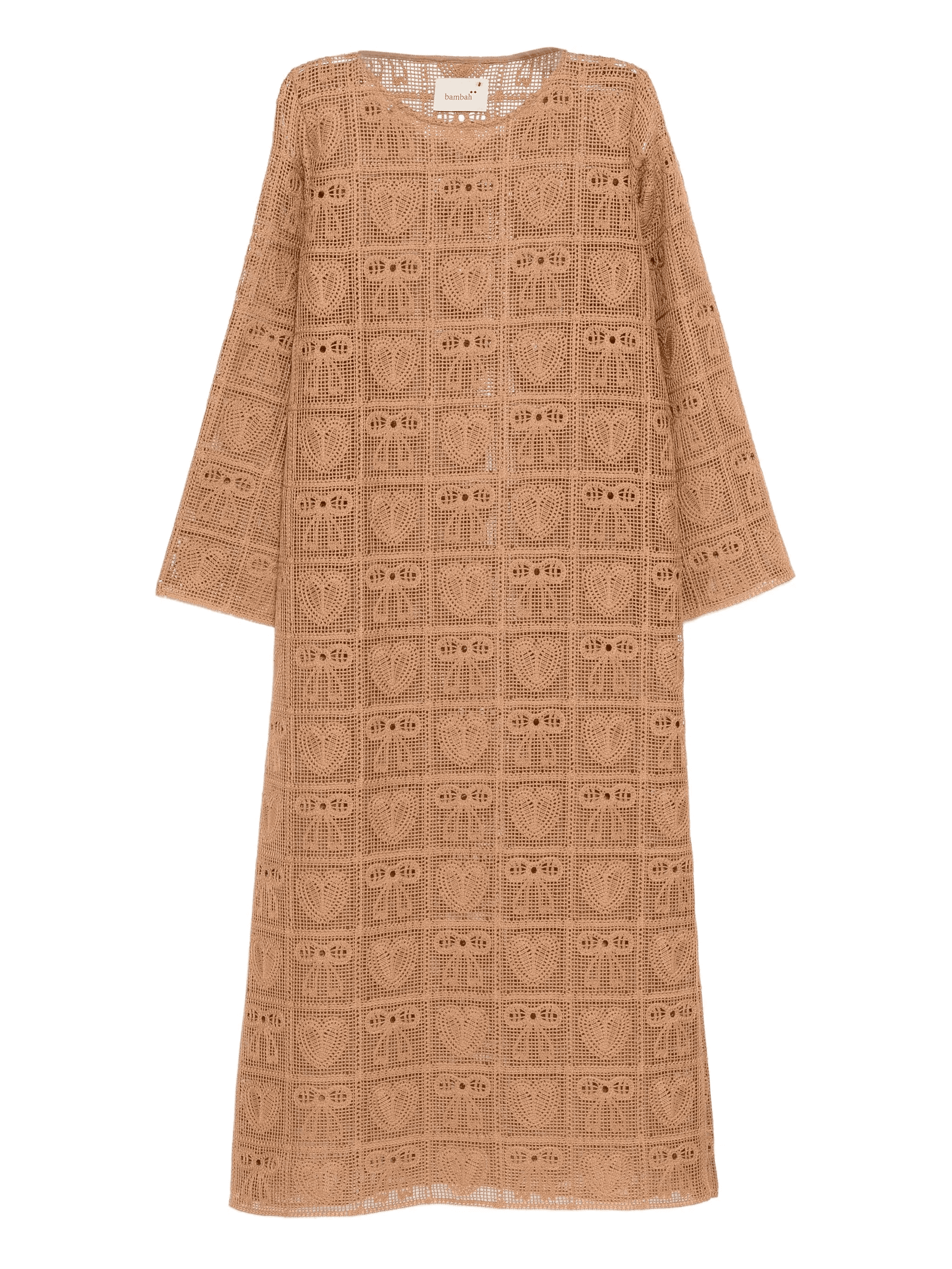 crochet maxi dress - Image 1