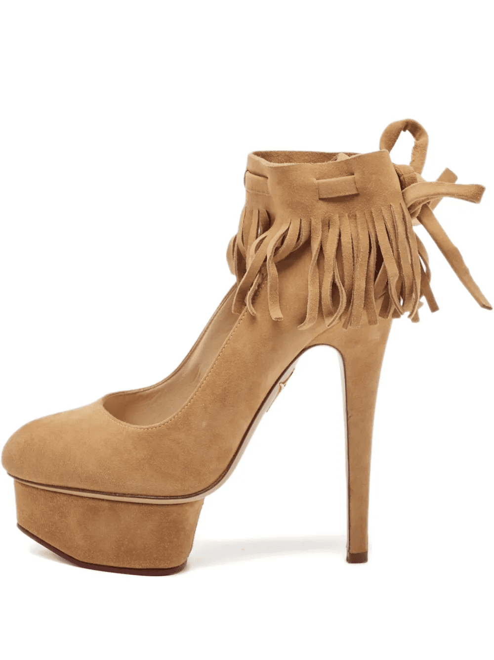 140mm suede heeled pumps - Image 1