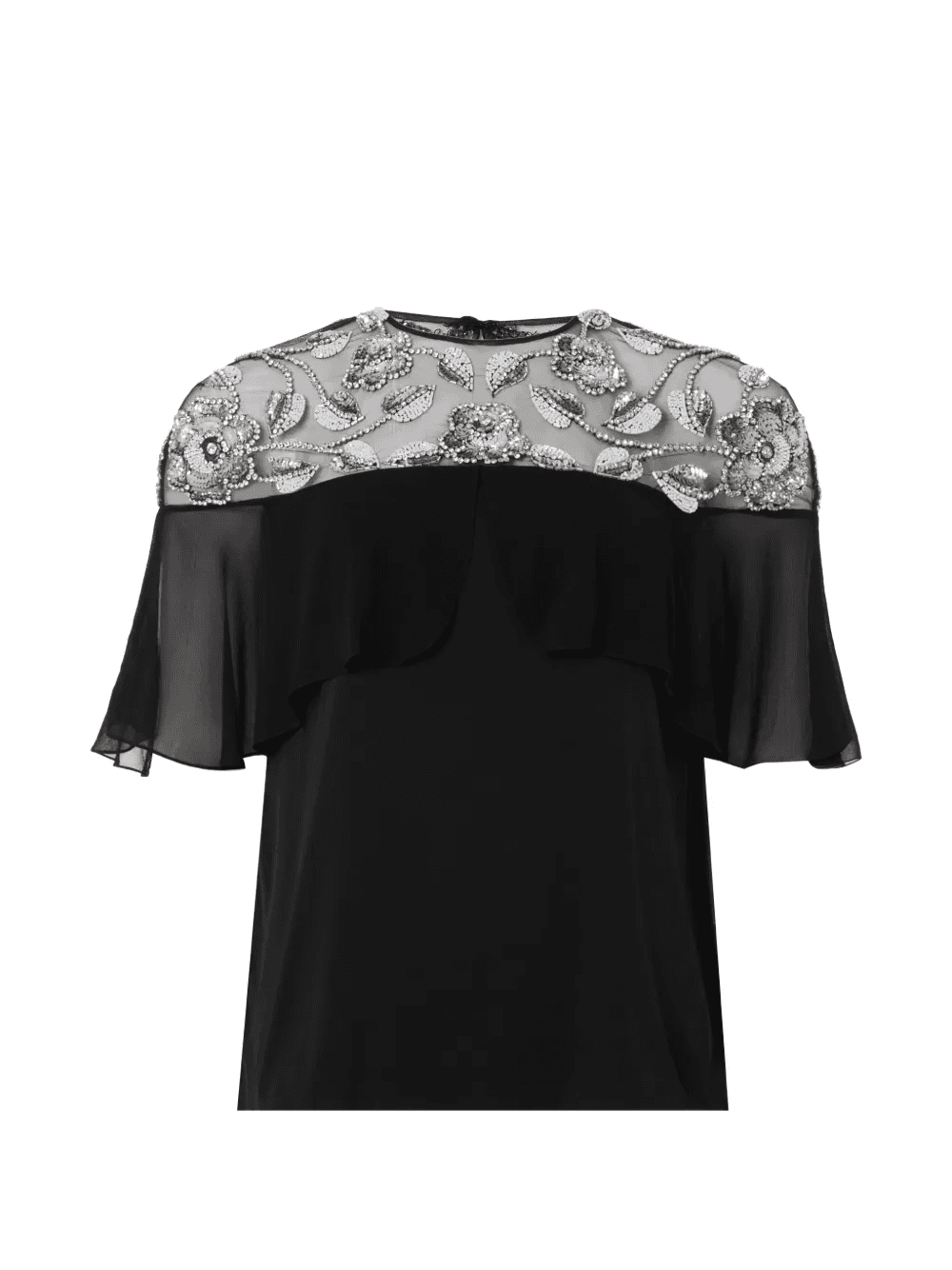 Lana floral-embellished blouse - Image 1