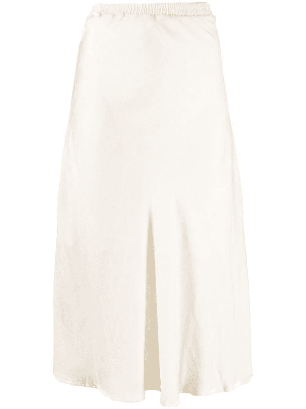 high-waisted silk-blend skirt - Image 1
