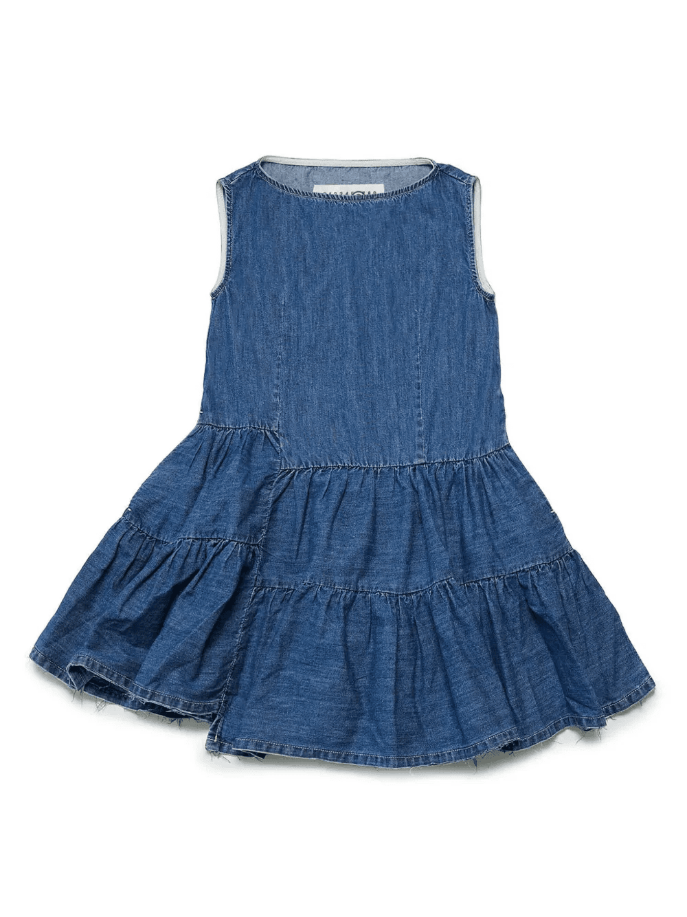 denim sleeveless dress - Image 1