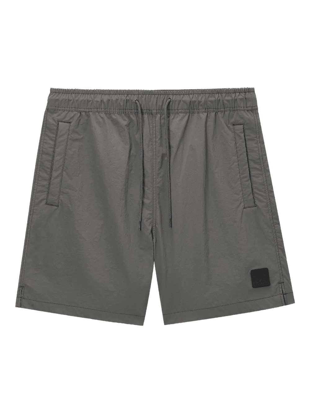 patch-detail side-pocket shorts - Image 1