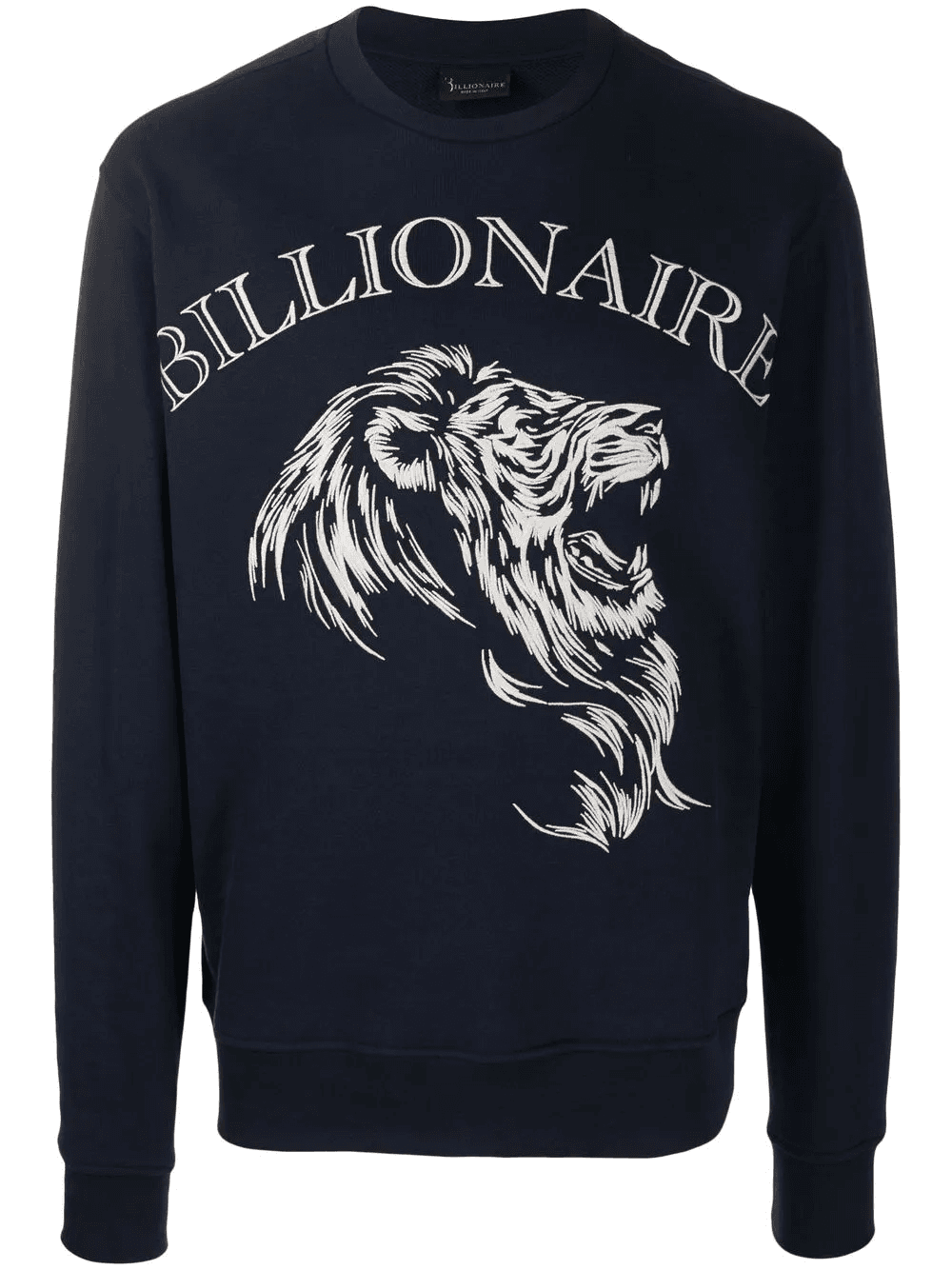 logo-print detail sweatshirt - Image 1