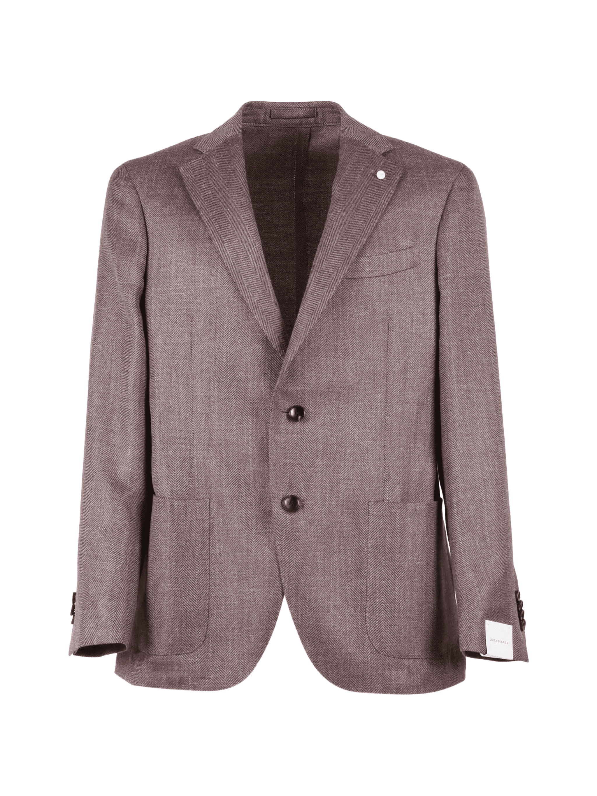 herringbone drop blazer - Image 1
