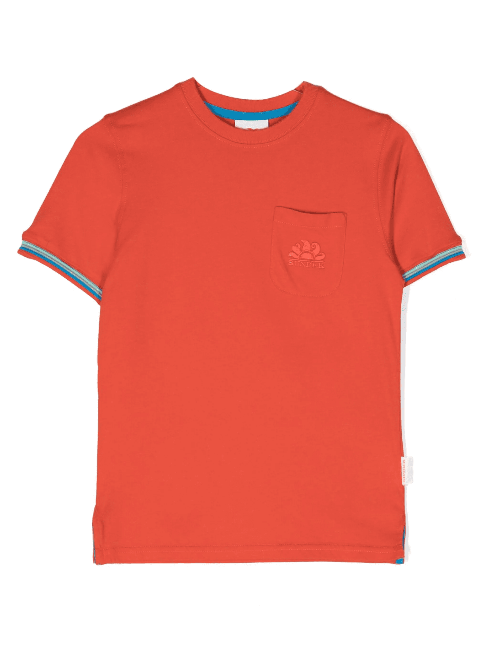 logo-embroidered cotton T-shirt - Image 1