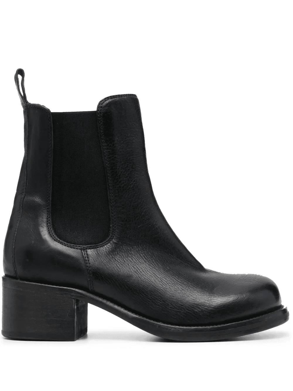 50mm leather Chelsea boots - Image 1