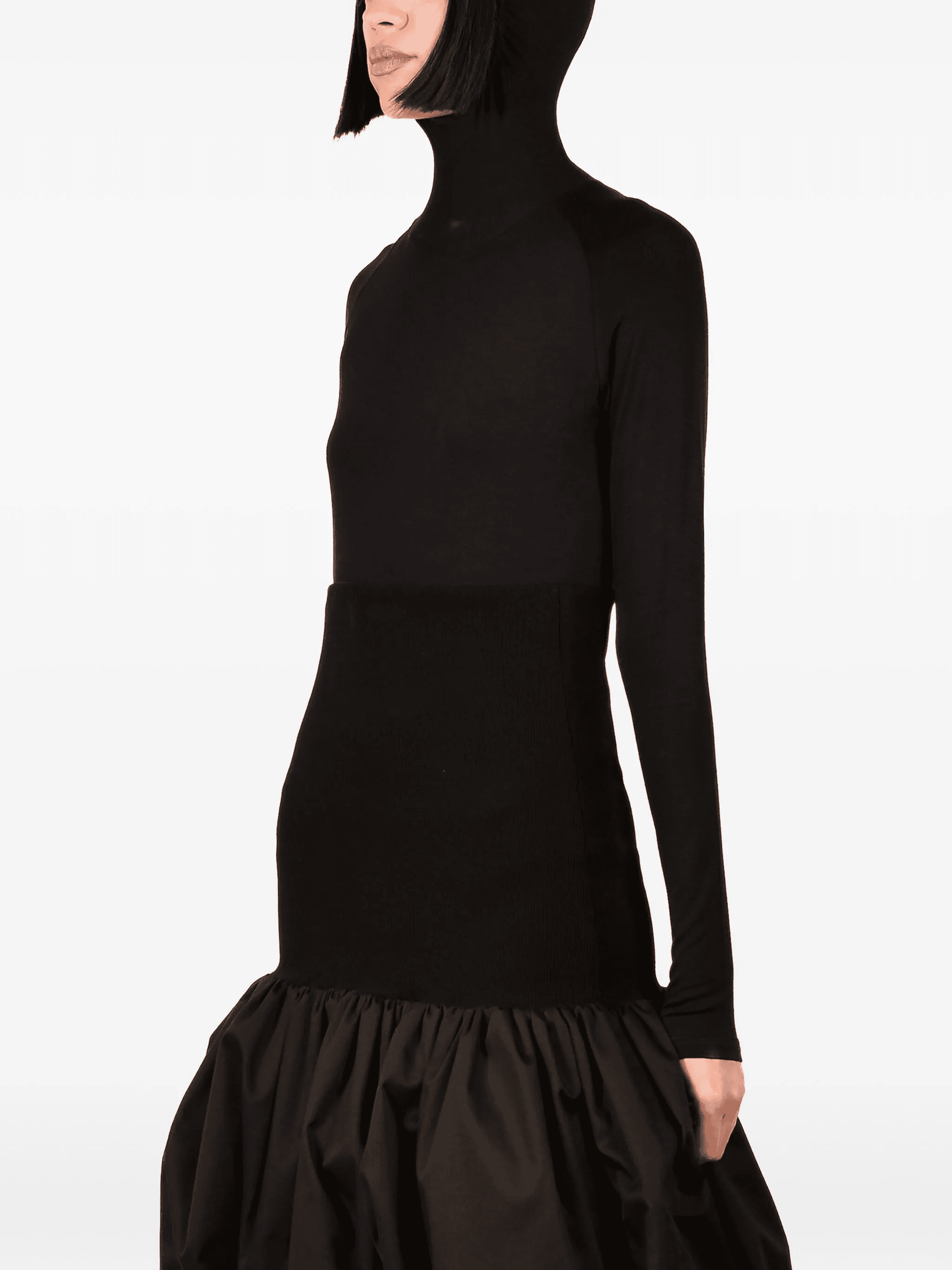 Bamboo hooded long-sleeve bodysuit - Image 1