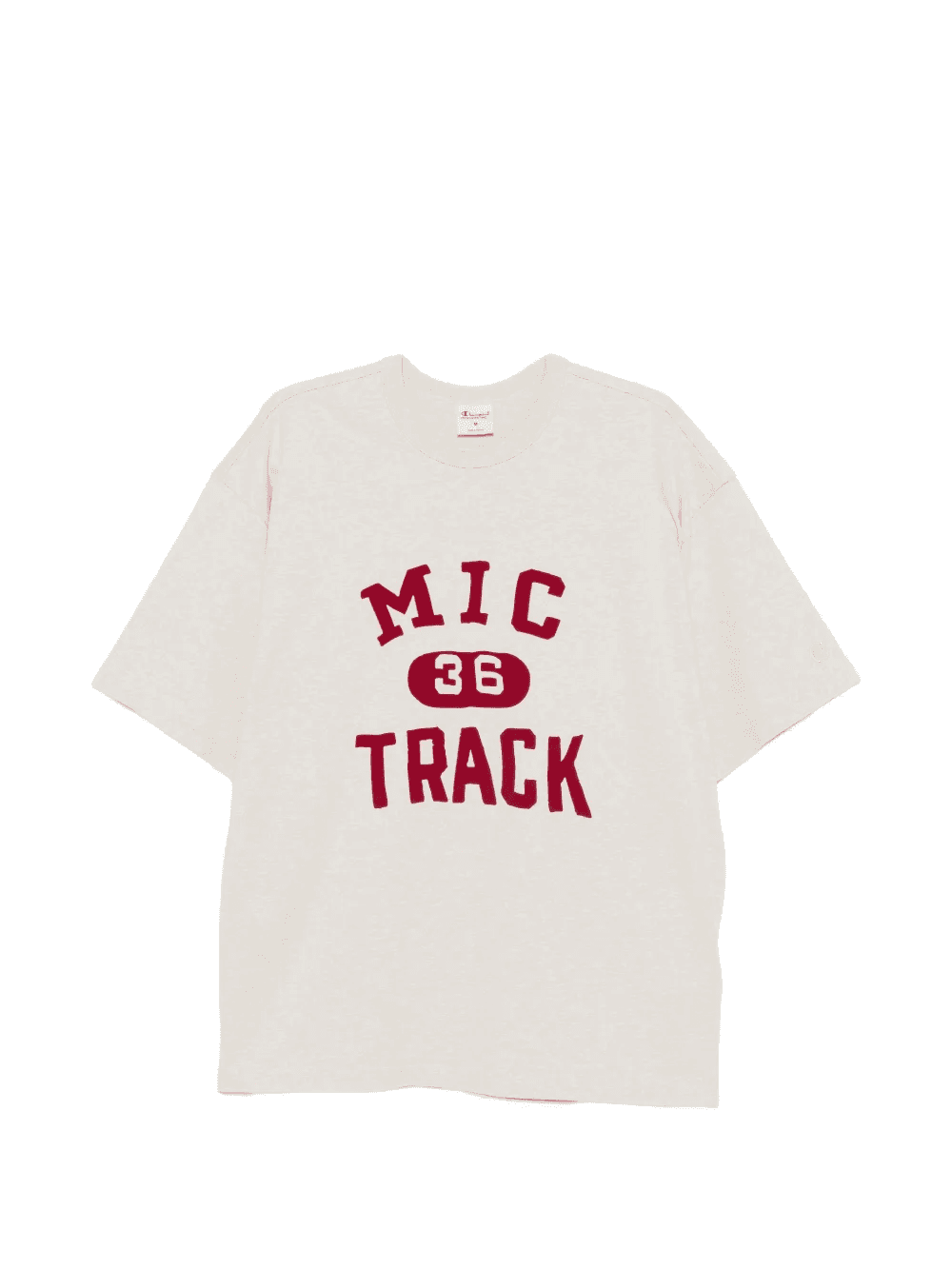 lettering-details T-shirt - Image 1