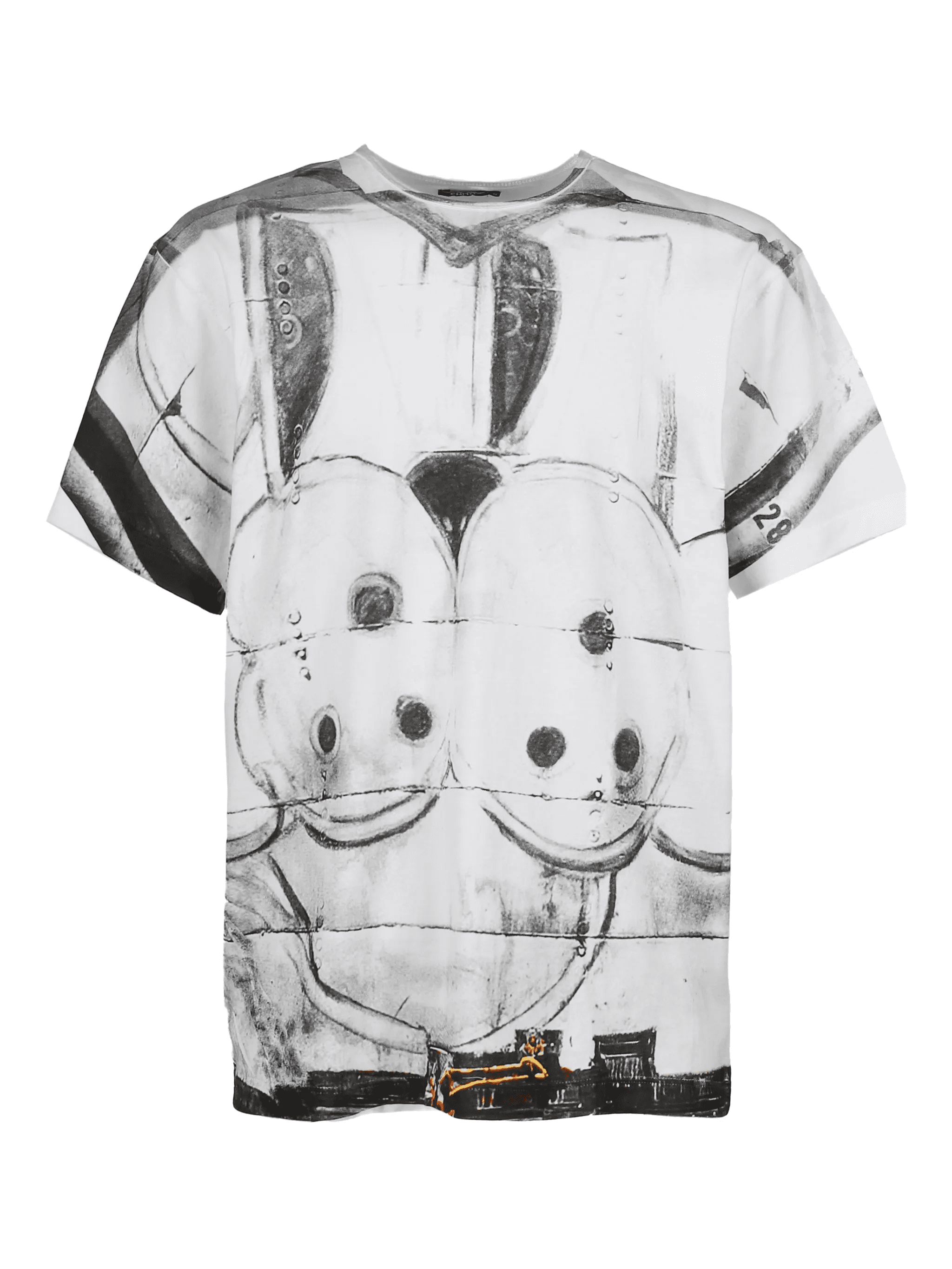 Dust SS printed crew-neck T-shirt - Image 1