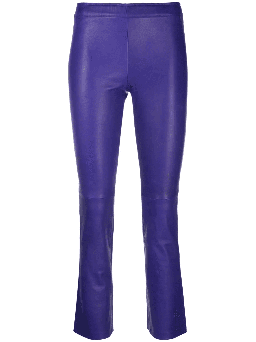 cropped leather trousers - Image 1
