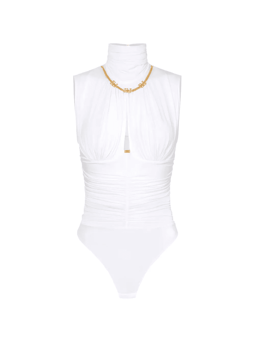 draped chain bodysuit - Image 1