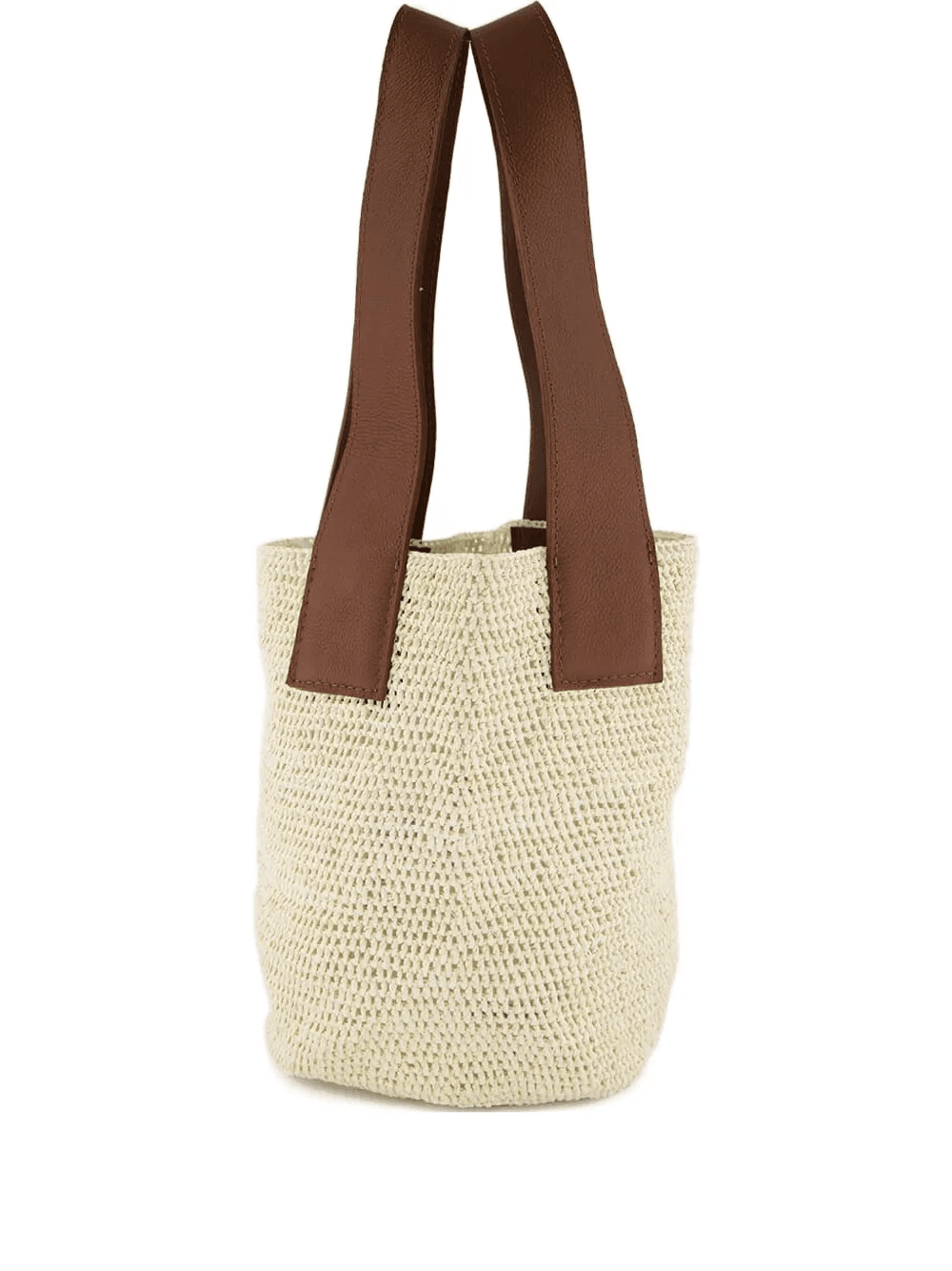 mini El Varejo woven straw shoulder bag - Image 1