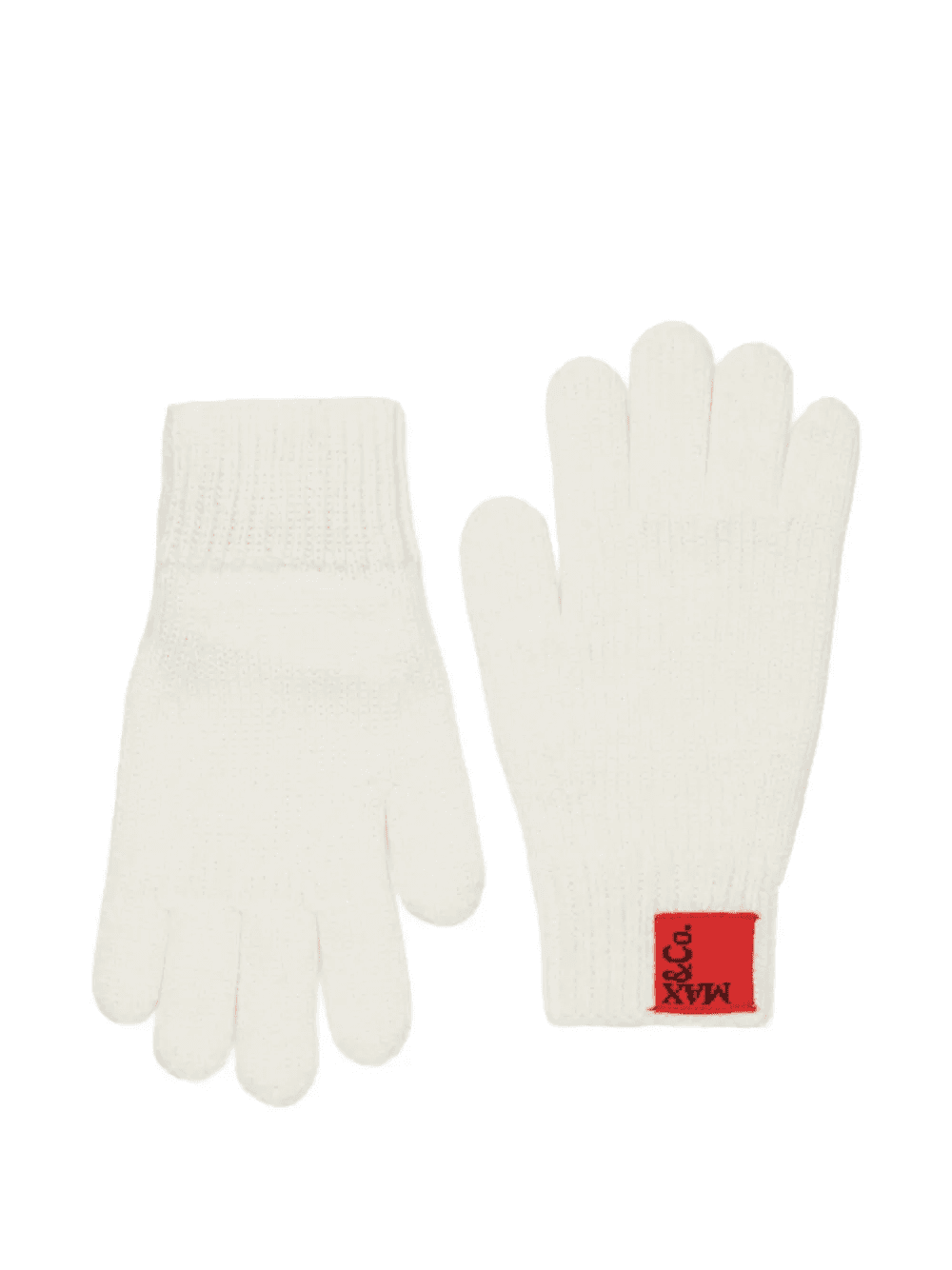 logo-patch gloves - Image 1