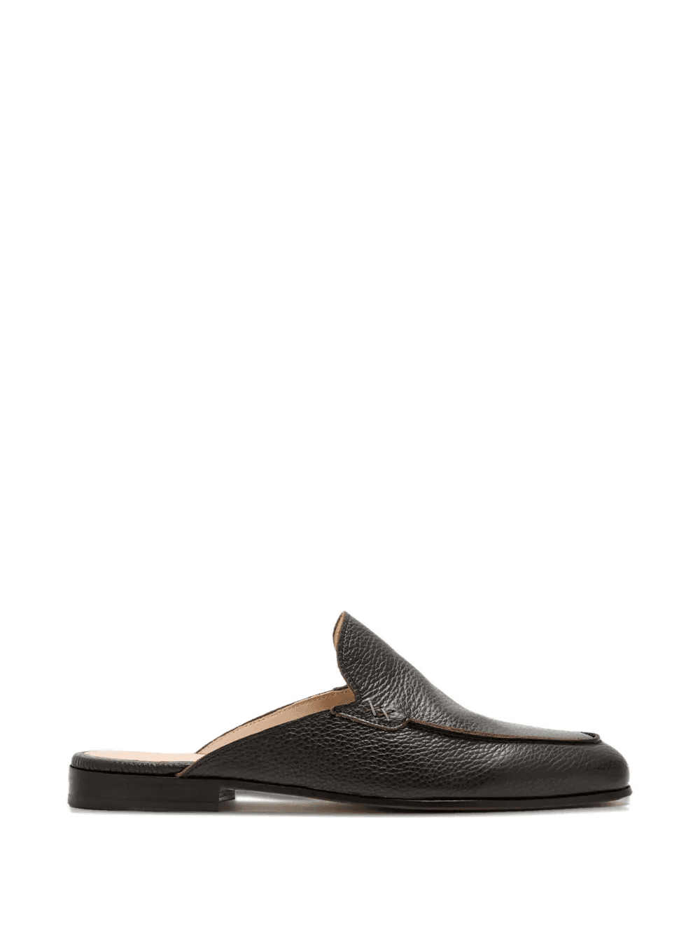 textured stitched loafers - Image 1
