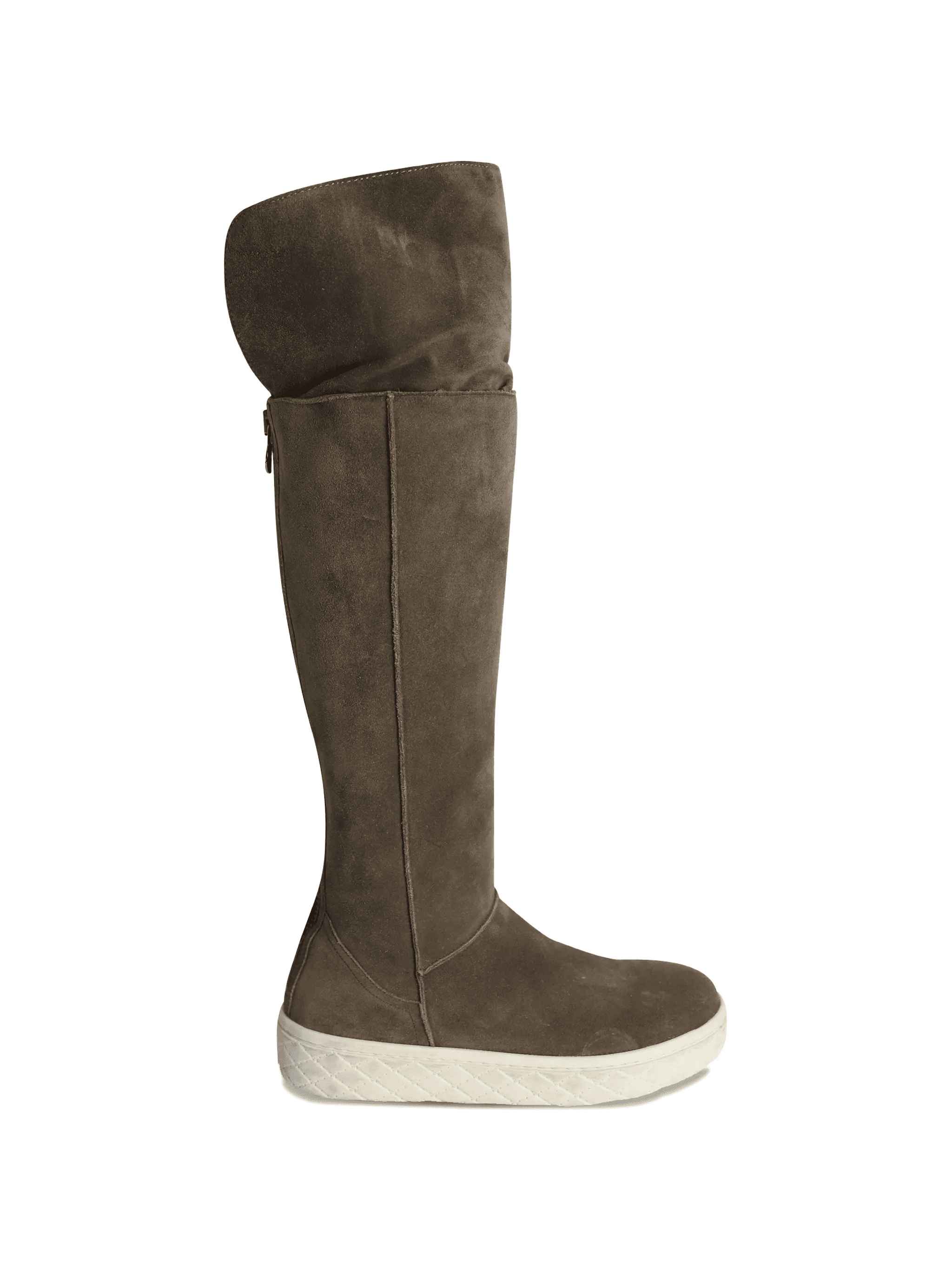 shearling-lined knee-length boots - Image 1