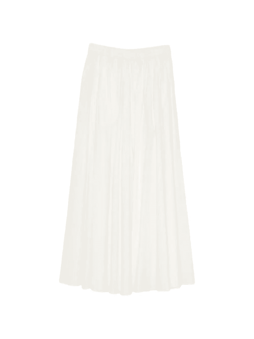 pleated maxi skirt - Image 1