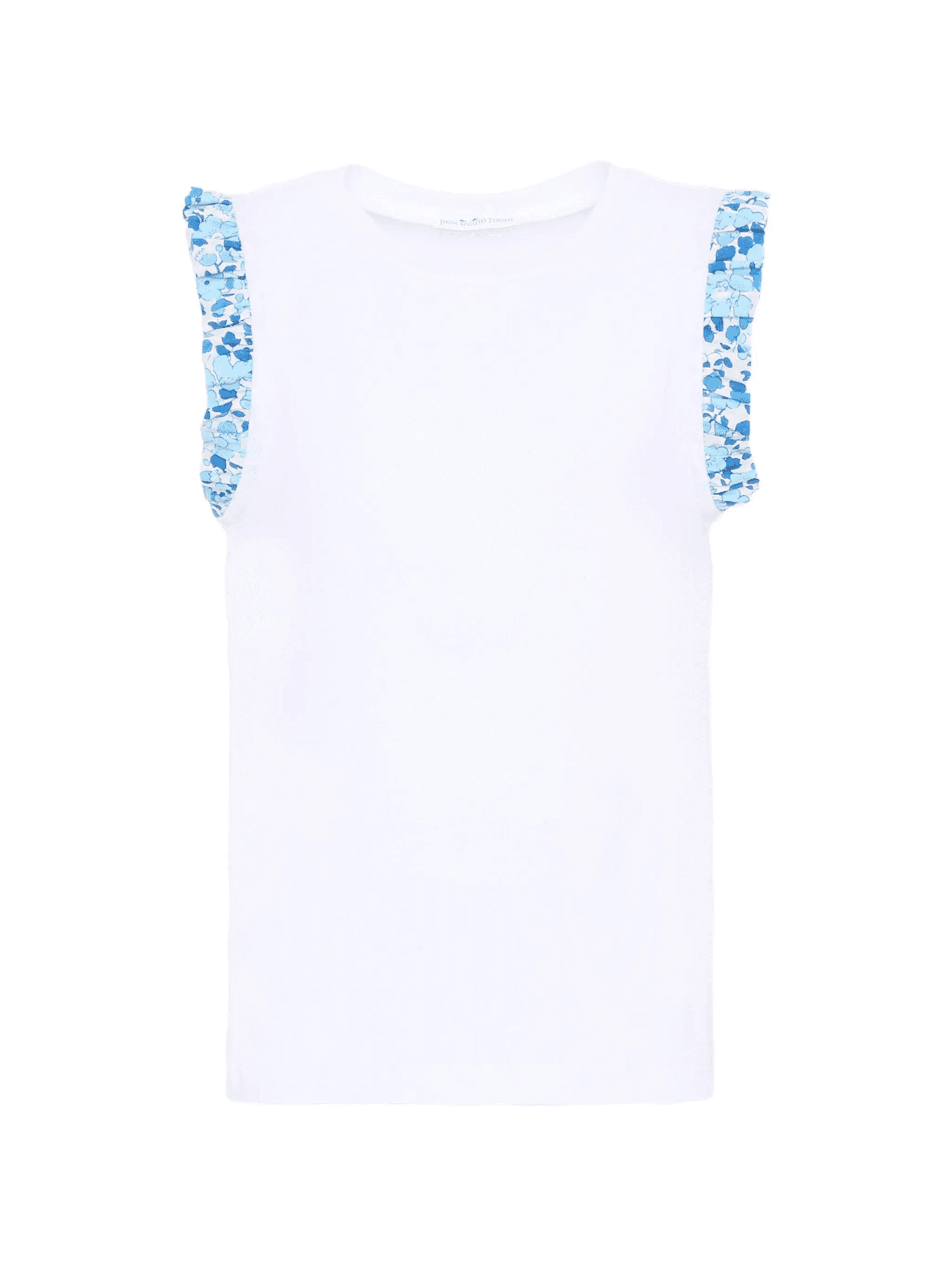 ruffled-detail T-shirt - Image 1