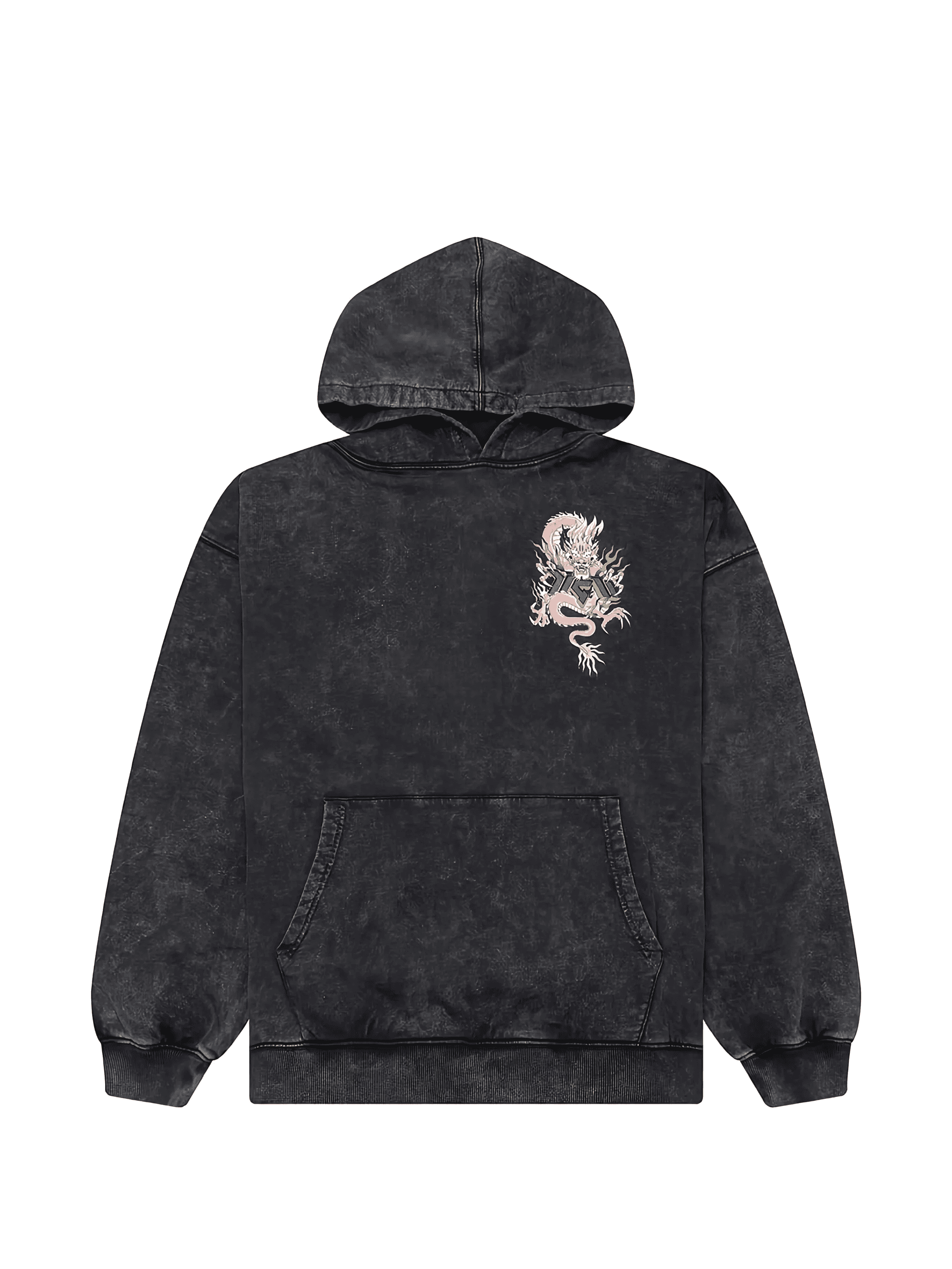 dragon oversized hoodie - Image 1