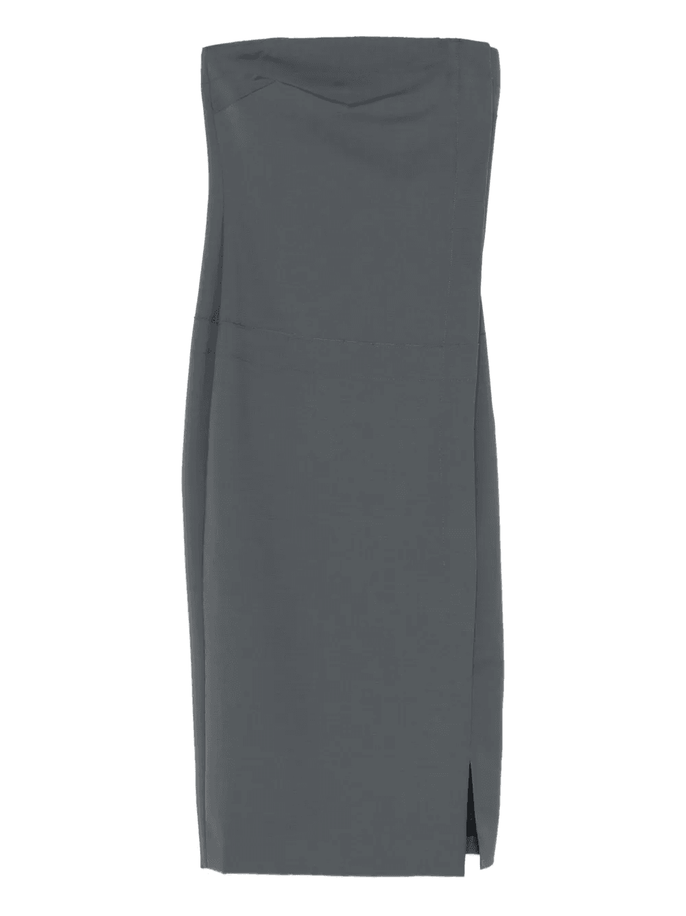 strapless midi dress - Image 1