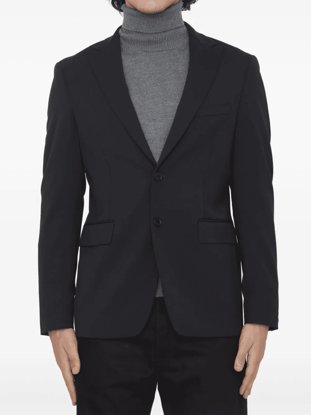 single-breasted blazer - Image 1