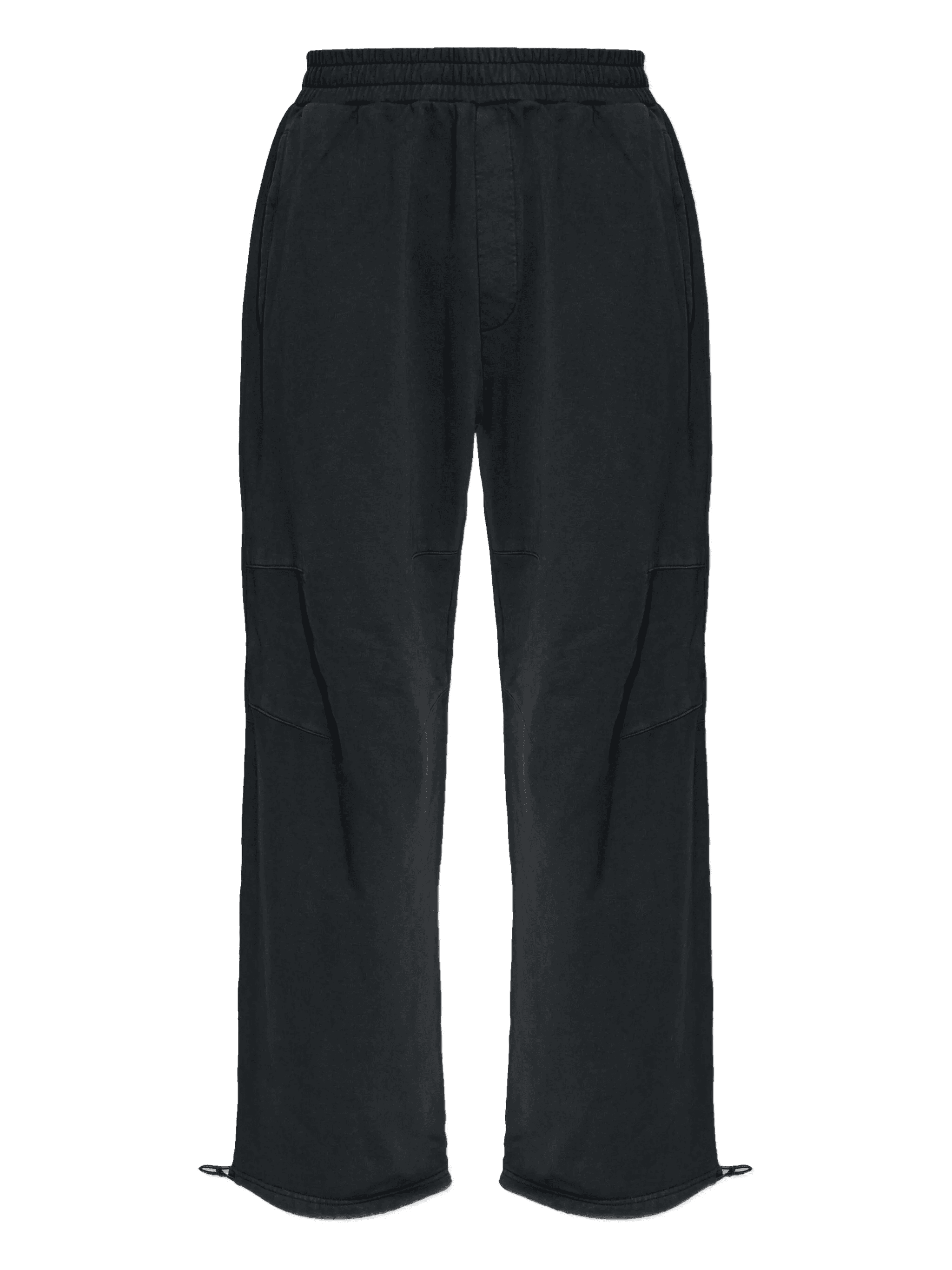 elasticated cotton track pants - Image 1