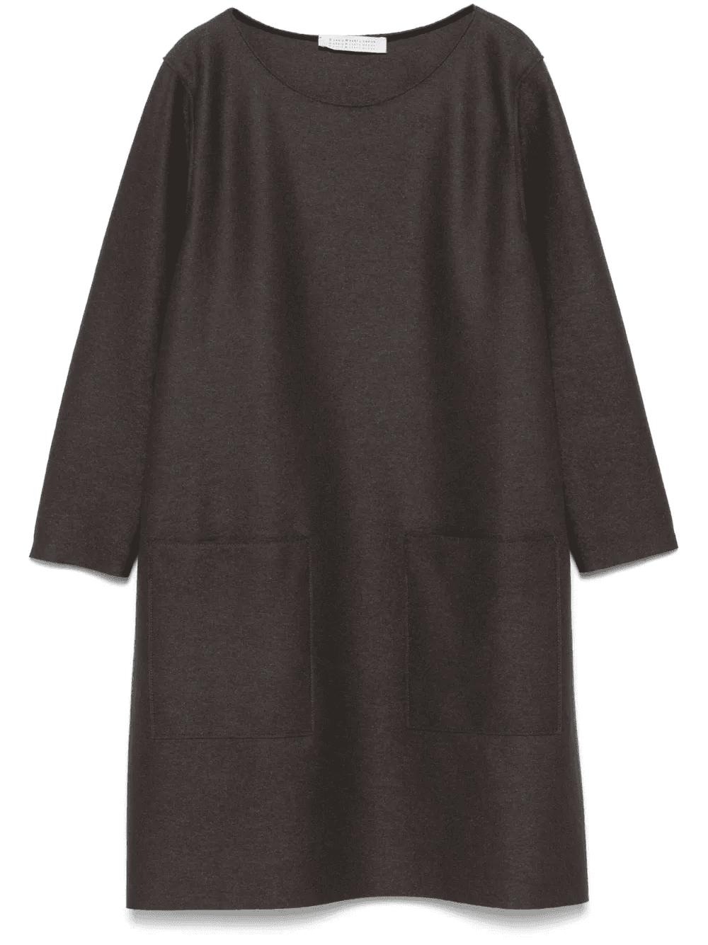 virgin-wool mini dress - Image 1