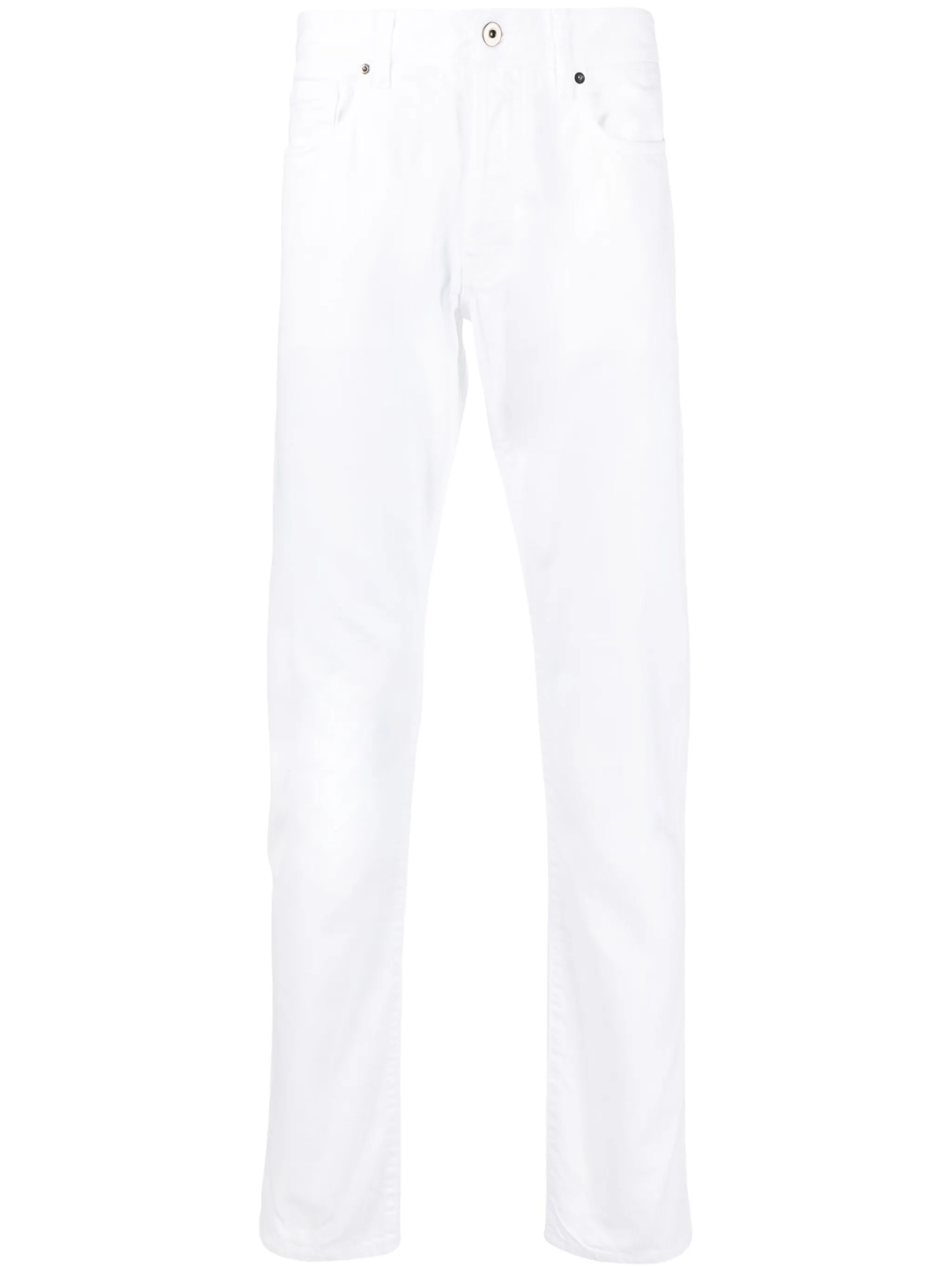 logo-patch straight-leg jeans - Image 1
